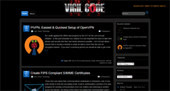 Desktop Screenshot of blog.vigilcode.com